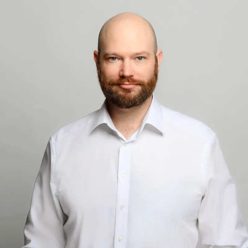 Patrick Munro speaking at GenAI Wednesday Munich