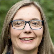 Dr. Andrea Geistanger, who built her consulting site with the Website Builder